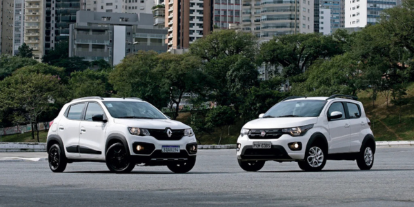 Disputa entre “populares”. Fiat Mobi x Renault Kwid: compare as vantagens!